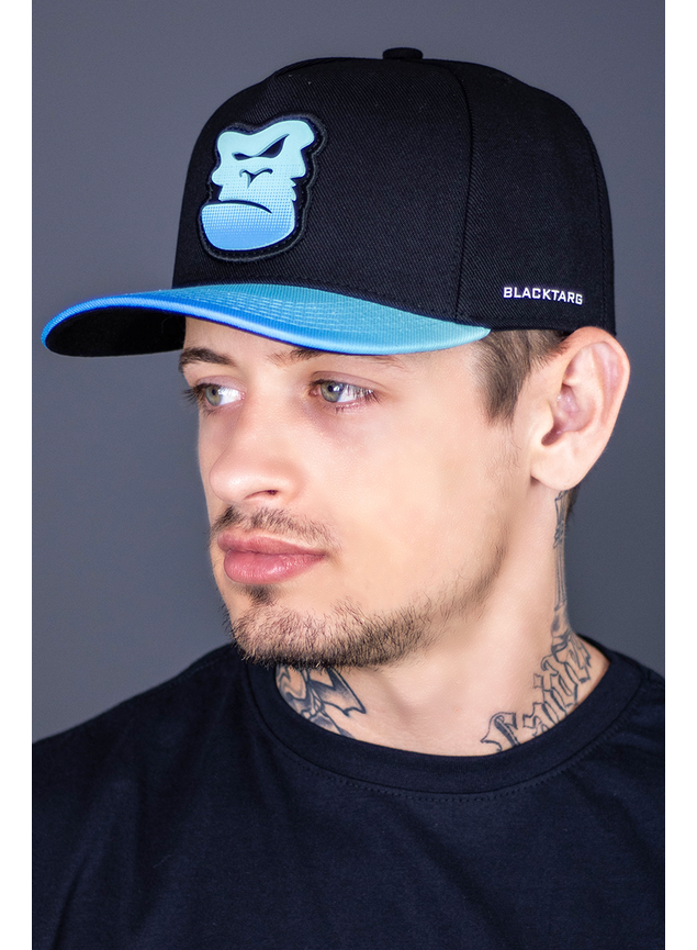 Boné Aba Curva Black Break Blue