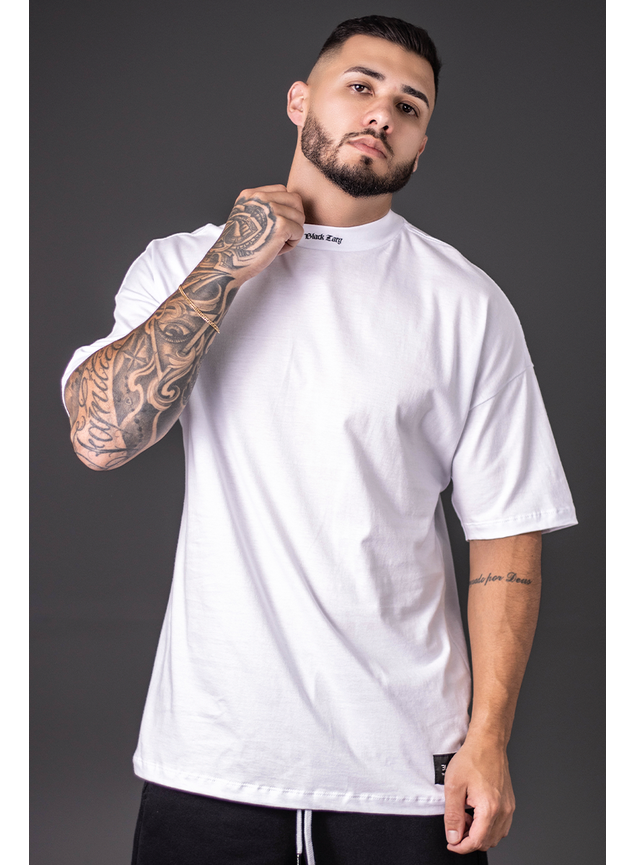 Camiseta Oversized White T Green