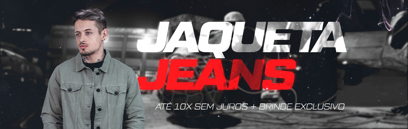 Banner Categoria - Jaqueta Jeans