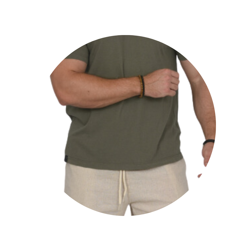 camiseta masculina bluhen verde basica tradicional ransey 2 6