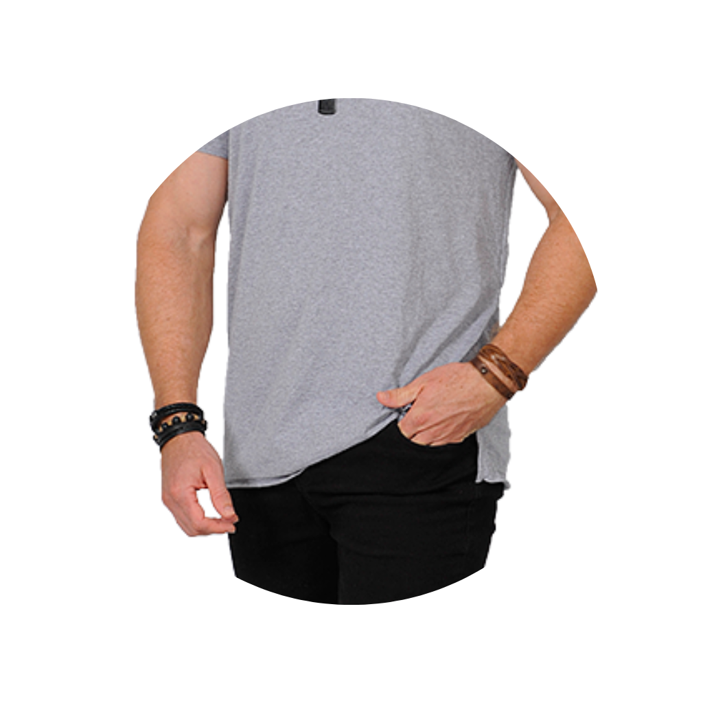 camisa camiseta cortealaser masculino masculina bluhen cinza 2