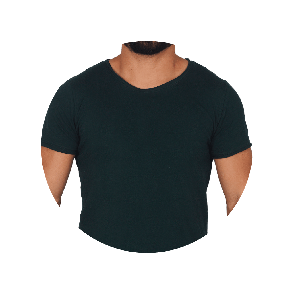 camisa camiseta cortealaser masculino masculina bluhen verde esmeralda 3