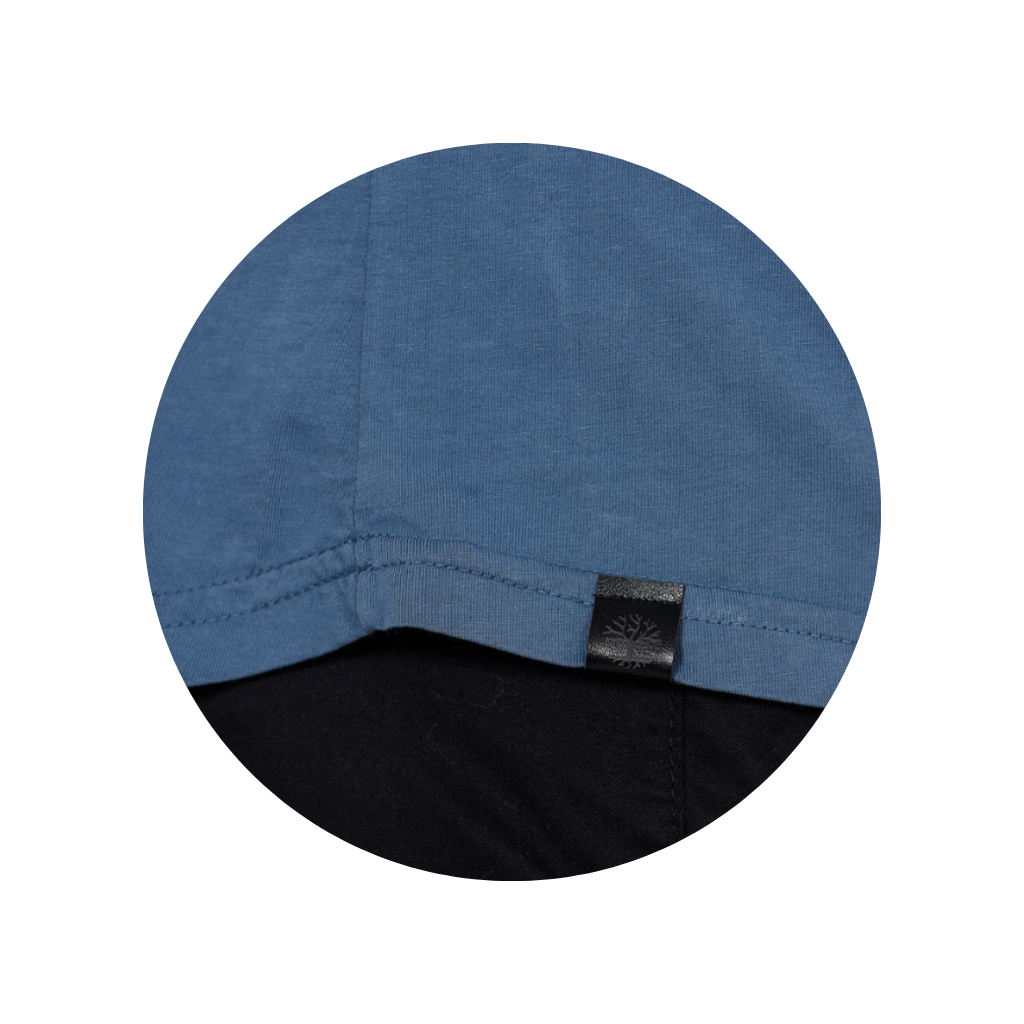 camiseta logline manga longa casual bluhen masculino masculina inverno frio azul estilo moda camisa 5 4