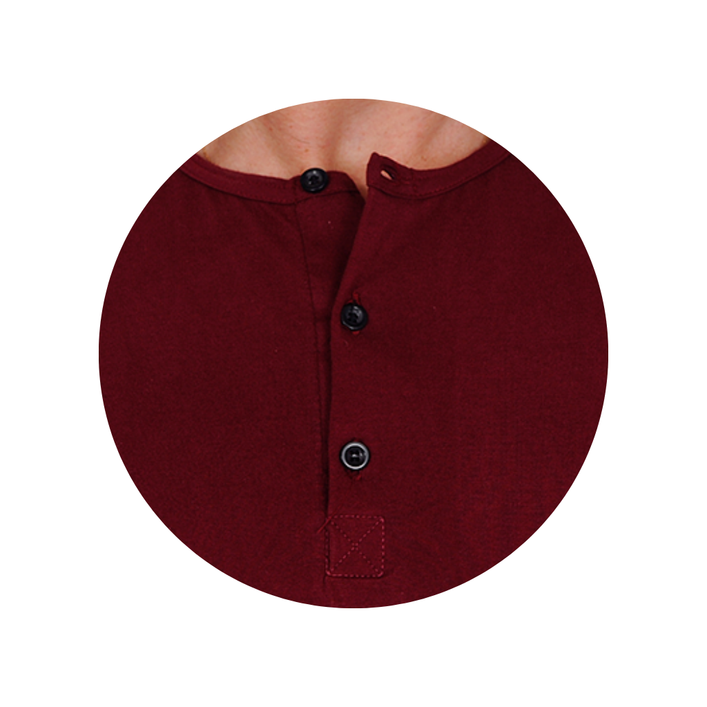 camisa henley hungria bordo vermelho vinho portugusa gola bluhen inverno 4