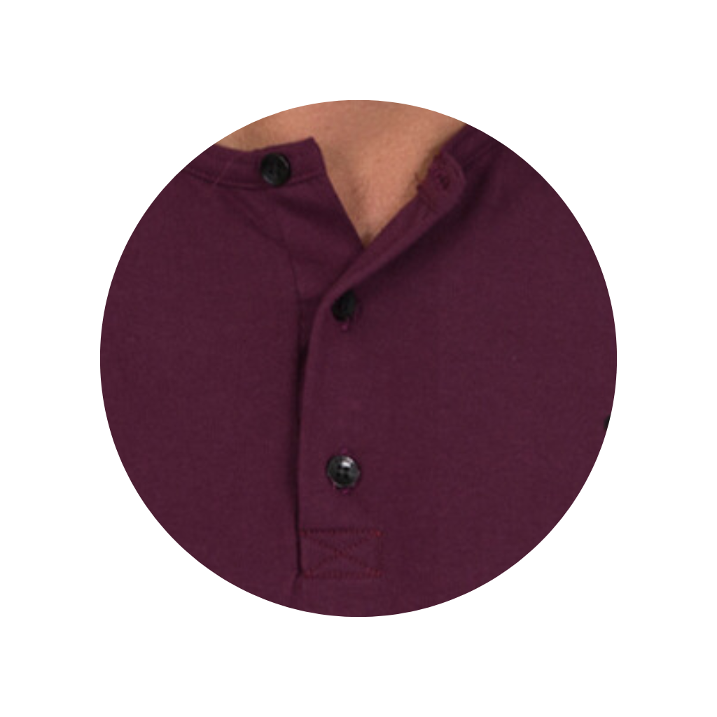 camisa henley mangalonga vinho gola portuguesa masculino masculino casual bluhen 4