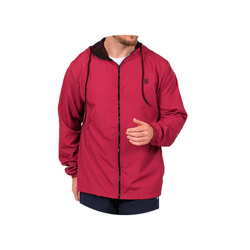 jaqueta corta vento masculino bluhen tactel masculina vermelho bordo austin 3