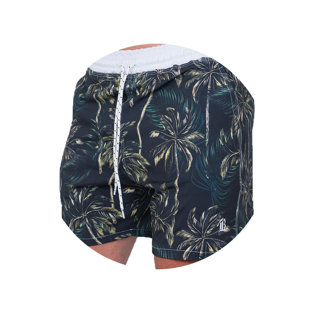 noruega short tactel azul mascuino bluhen praia verao treino 12