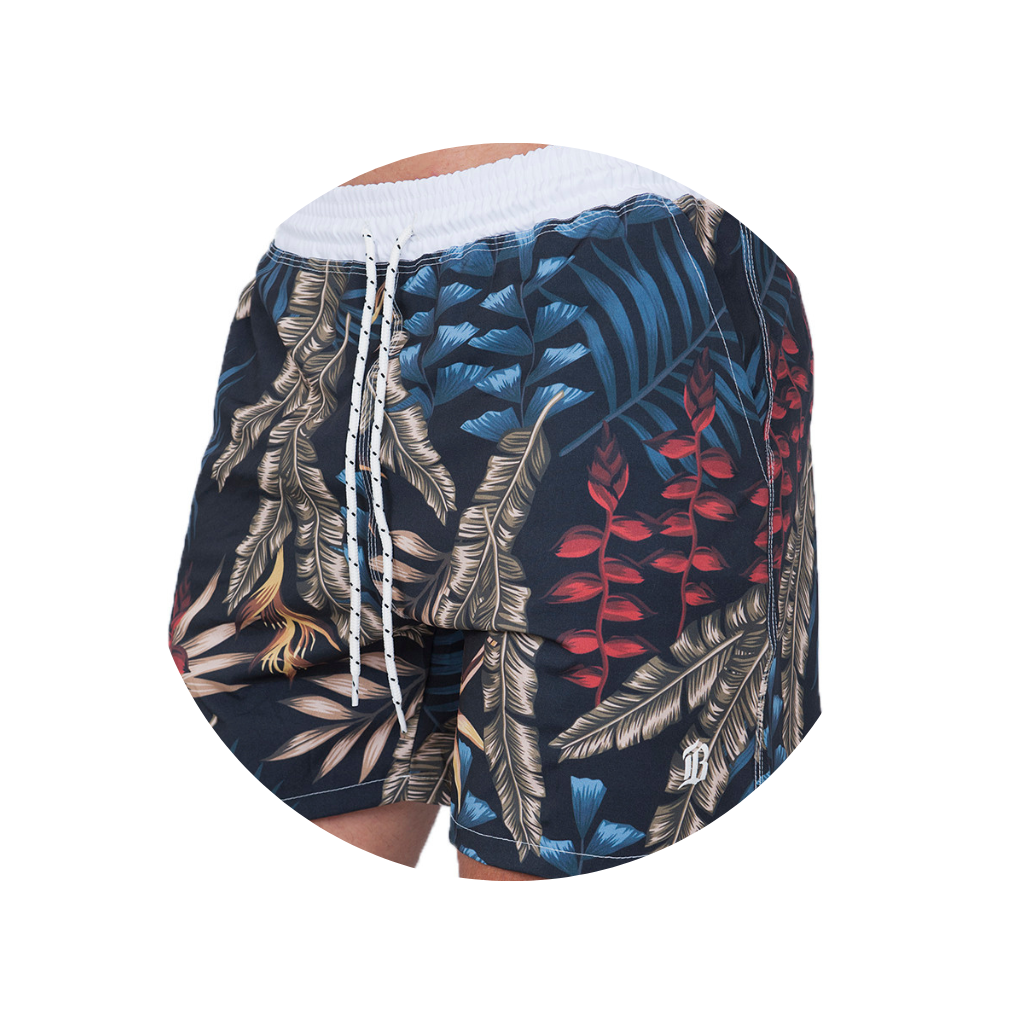 veneza short tactel azul mascuino bluhen praia verao treino 6