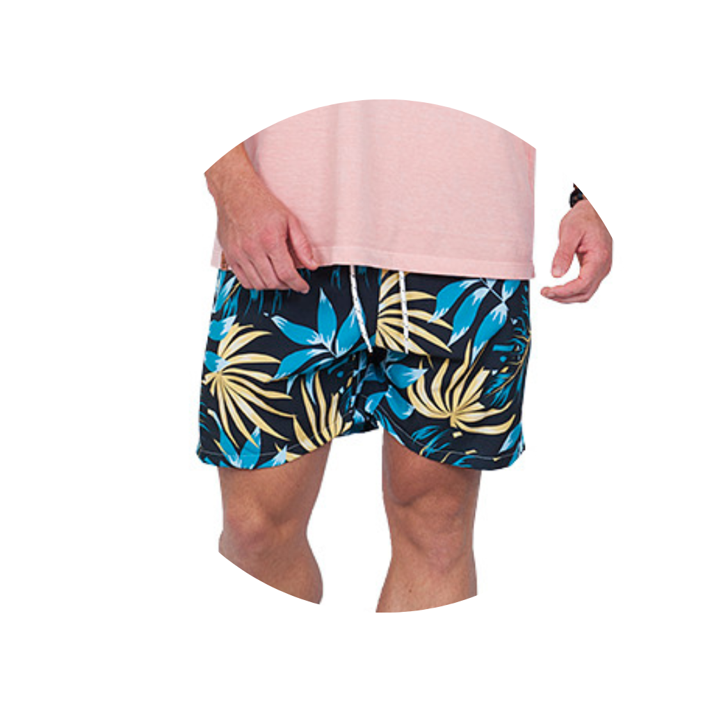 portland short tactel azul mascuino bluhen praia verao treino 9