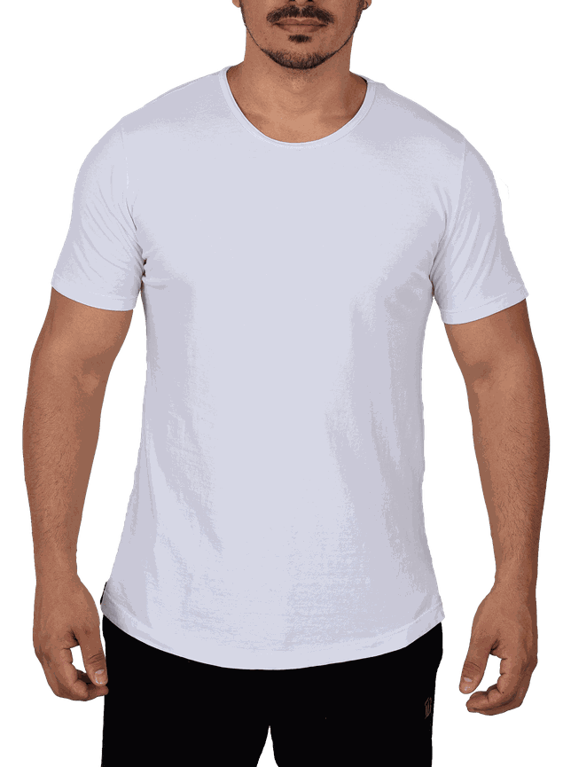 camiseta abaloada basica branca verao bluhen 1