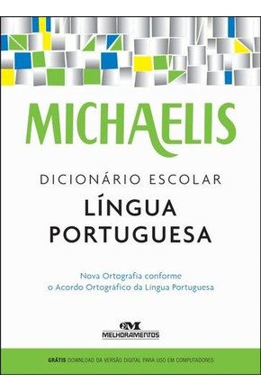 Michaelis dicionario escolar lingua port - capa br