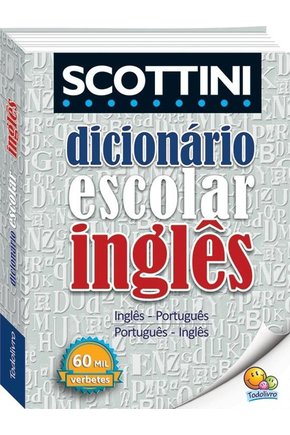 Dicionario escolar de ingles - 60 mil verbetes