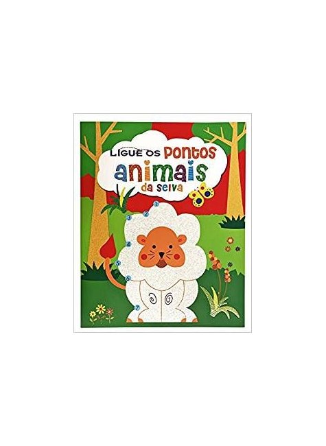 Livro de Colorir Animais da Selva 24, Livros pintura