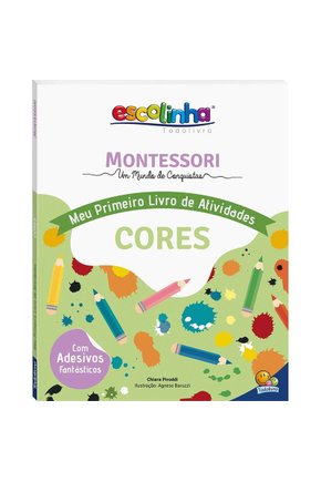 Montessori meu primeiro livro atividades-cores