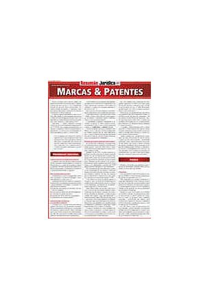 Resumao juridico - marcas & patentes