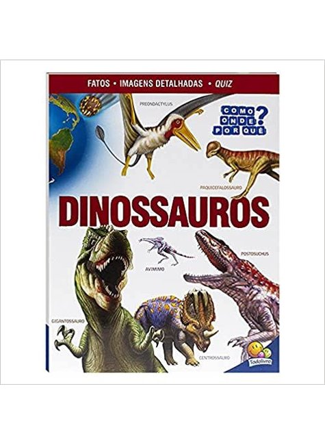 MUNDO DOS DINOSSAUROS TODOLIVRO LEIA E BRINQUE TRICERATOPO