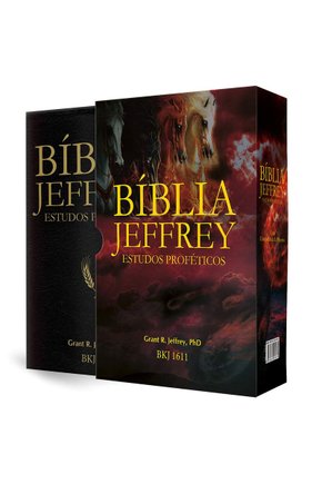 Biblia jeffrey estudos profeticos - preto/dourado