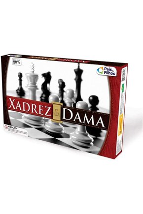 Jogo xadrez e dama - ref 2811-1