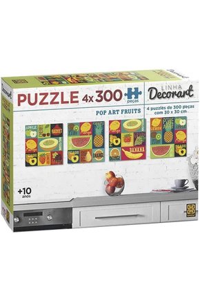 Puzzle 4x300 decorart-pop artfruits 3631
