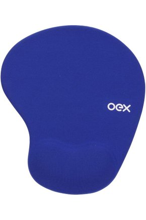 Mouse pad c/apoio em gel azul - ref 485444