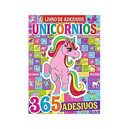 Adesivo para Colorir Unicórnio, Parcelado S/ Juros