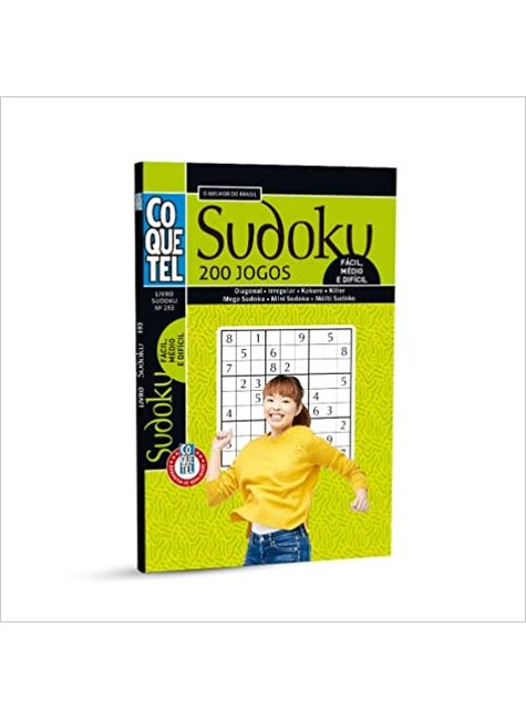 Sudoku Grades de Vários Tamanhos - Médio - Volume 38 - 282 Jogos  (Portuguese Edition)