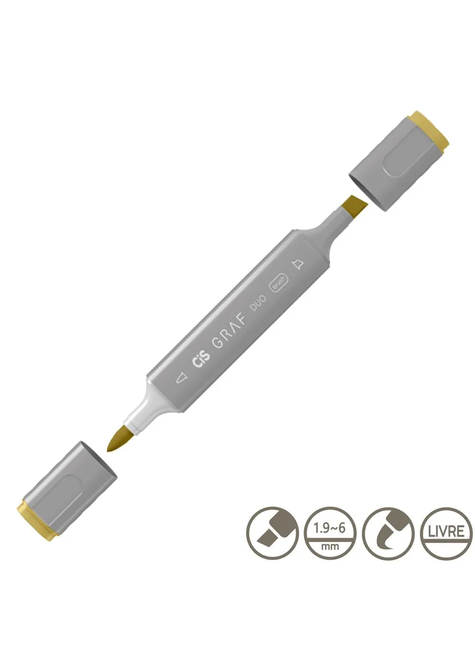marcador_cis_graf_duo_brush_yellow_34