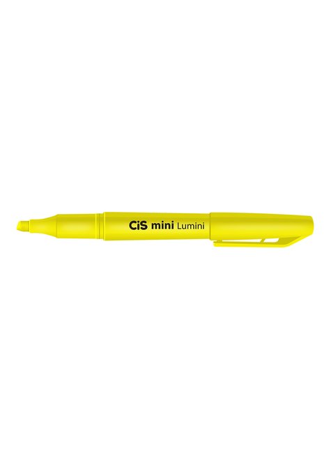 cis produtos marcadores mini lumini amarelo
