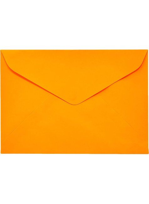 envelope grande laranja