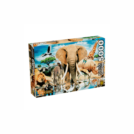 Savana Africana - Quebra-cabeça - 1000 peças - Toyster Brinquedos
