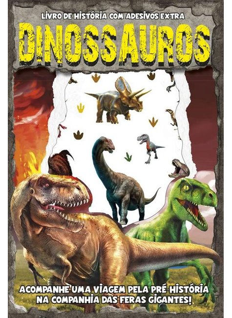 Livro Aquarela Dinossauro Rex Pintar Infantil Atividade Arte