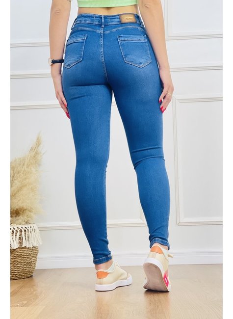 Calça Jeans Feminina One Cintura Alta Montaria