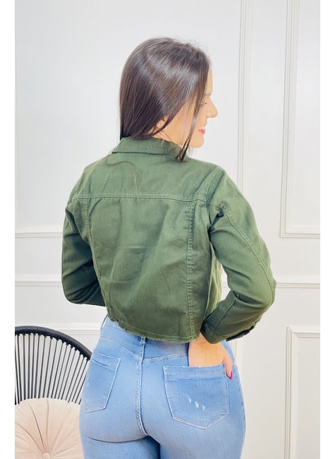 Shorts jeans + cropped = @jaquemonteschio