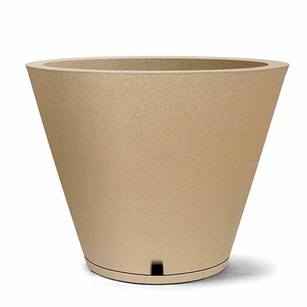 Ivyline Vaso Petra Terracotta - Leggero E Resistente Alle Intemperie, Diametro 52 Cm, Ideale Per Giardino E Patio - 2