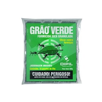 formicida isca granulada grao verde 500 gramas