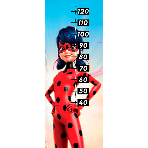 Autocolante infantil de parede Ladybug, Miraculous