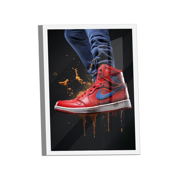 Quadro Jordan Shoes -- Br Artes