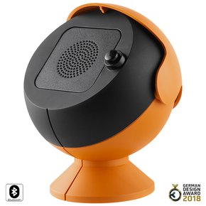 pearl caixa de som laranja