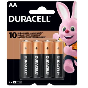 Carregador De Pilhas + 4 Pilhas AA 2500Mah Duracell - Brava Home Center