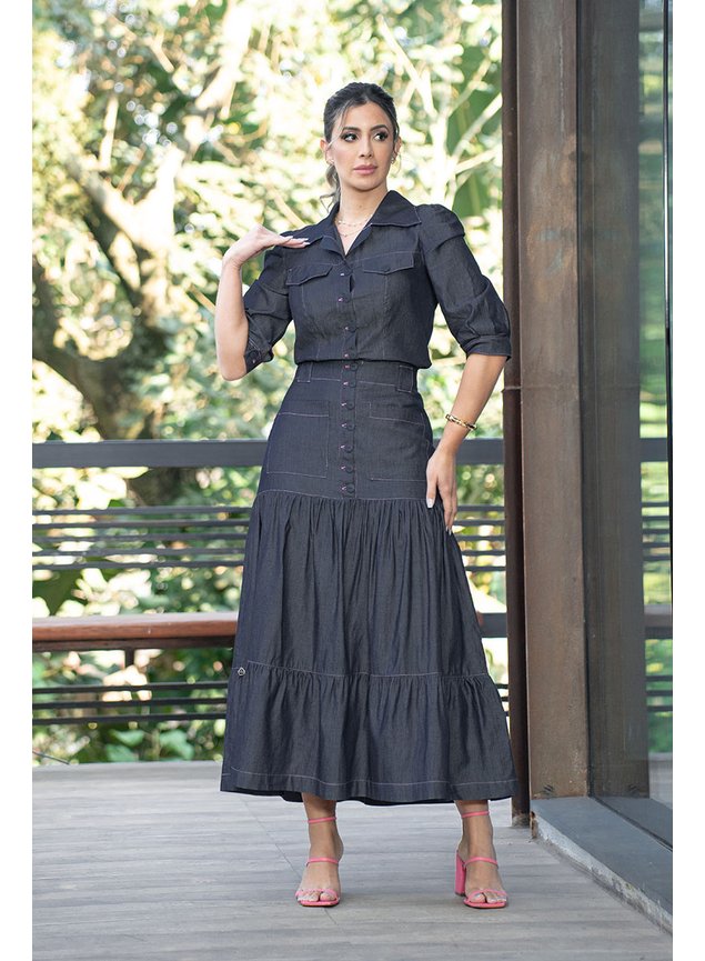 conjunto luciana pais jeans leve com pesponto colorido 93696 1