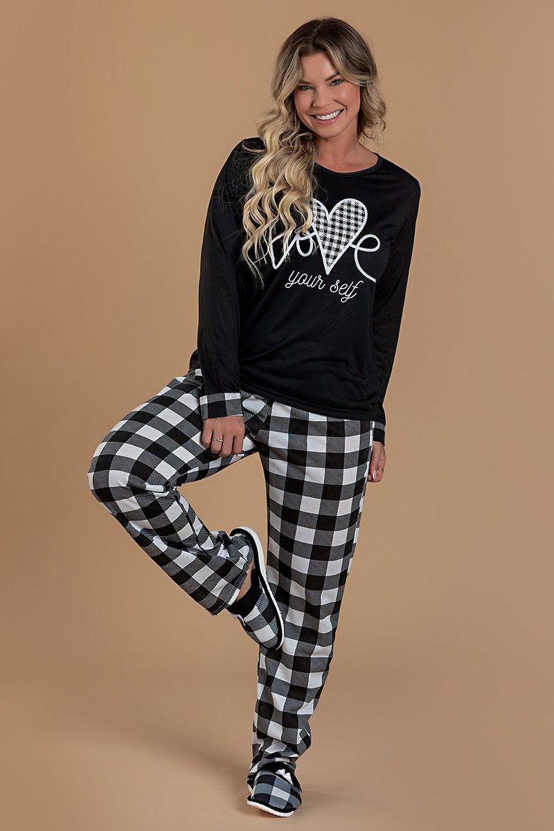 Pijama Feminino Love Your Self