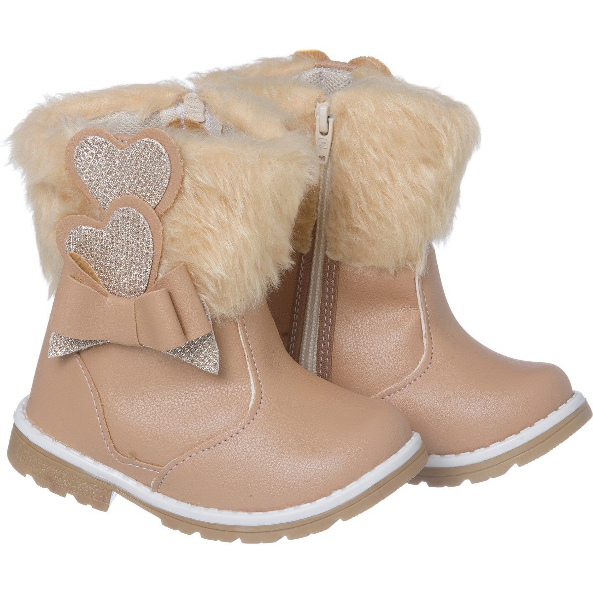 Bota deals infantil caramelo