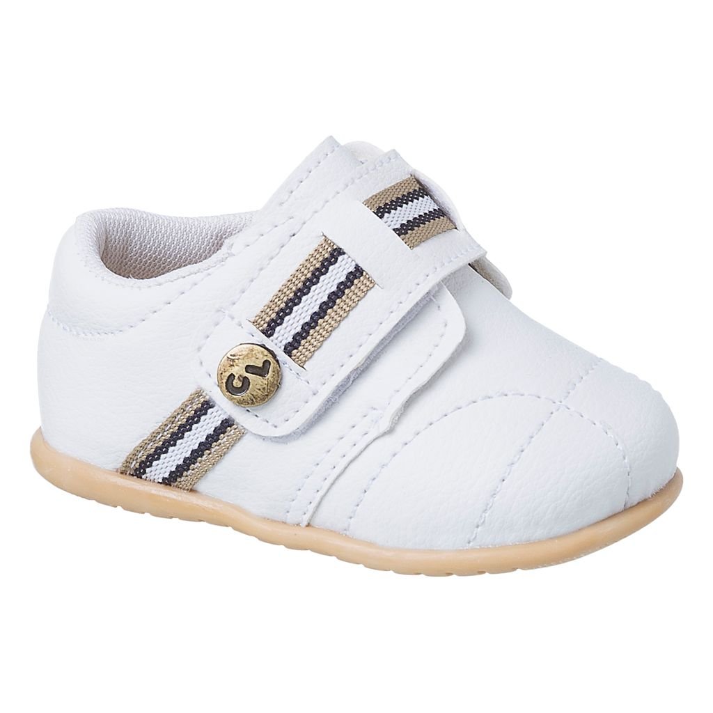 Sapato branco hot sale para menino