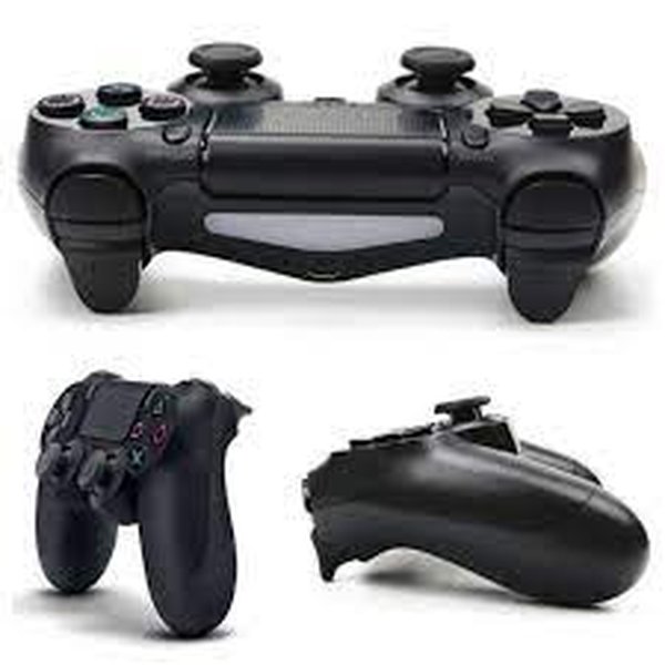 Controle PS4 compatível Playstation 4 Sem Fio com Touch - Preto