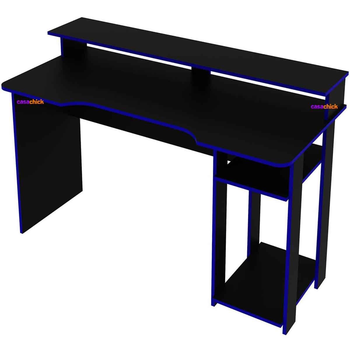 mesa gamer preto azul 1