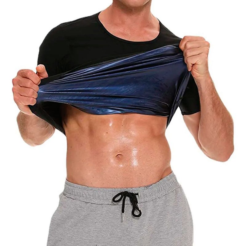 Camiseta térmica de sauna masculina compressão que retém o - Temu Portugal