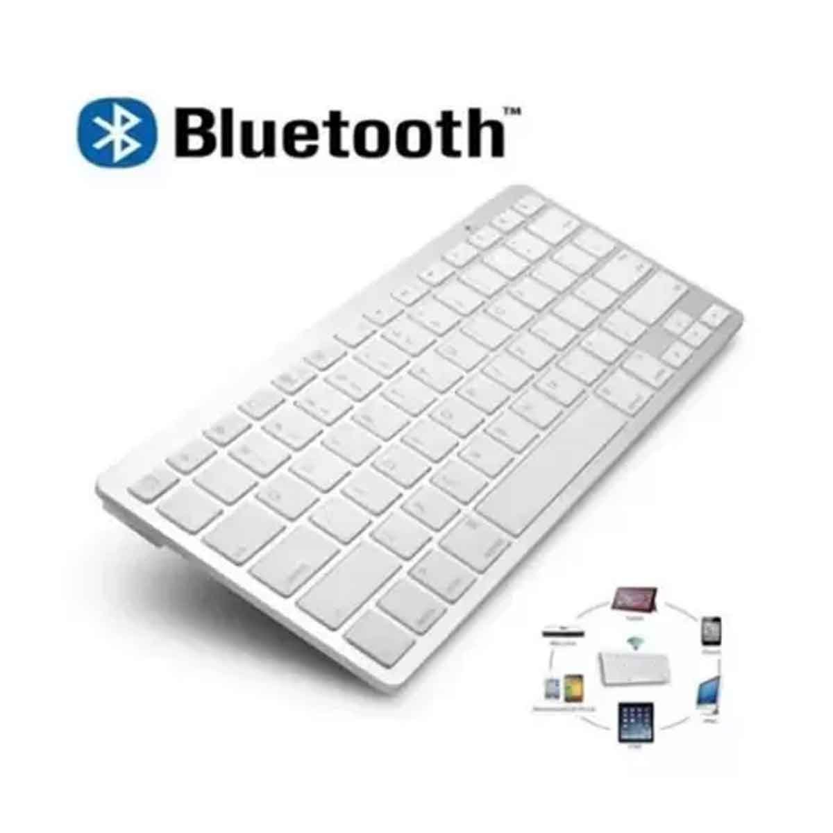 06 teclado portatil sem fio bluetooth tablet celular notebook
