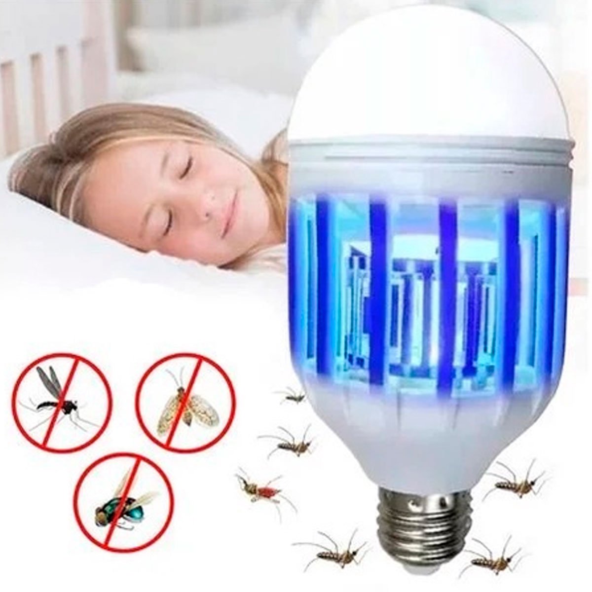 lampada led repelente eletrico mata mosquito5