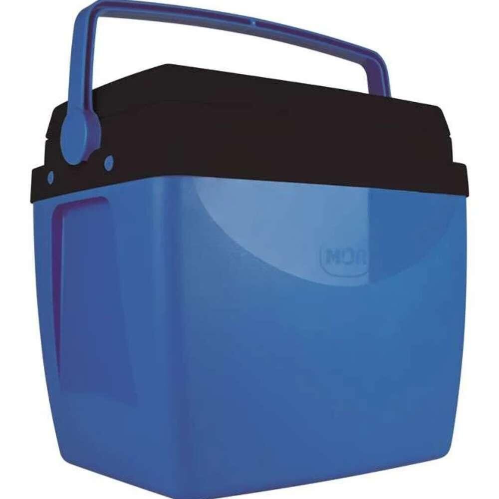 SUMMER PACKAGE とWINTER PACKAGE Caixa Térmica 42l 56 Latas Com Roda e Alça Mor Azul