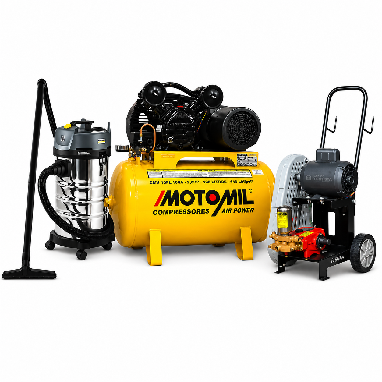 Motocompressor 7.6 Pes 21l 2hp 000022832 Chiaperini